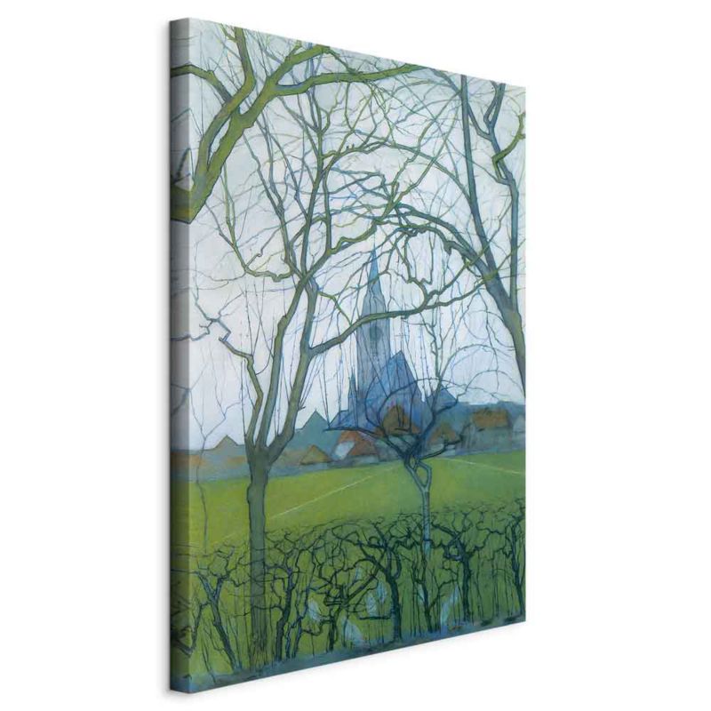 Obraz Artgeist Kościół 80 x 120 cm płótno włoskie 1 szt