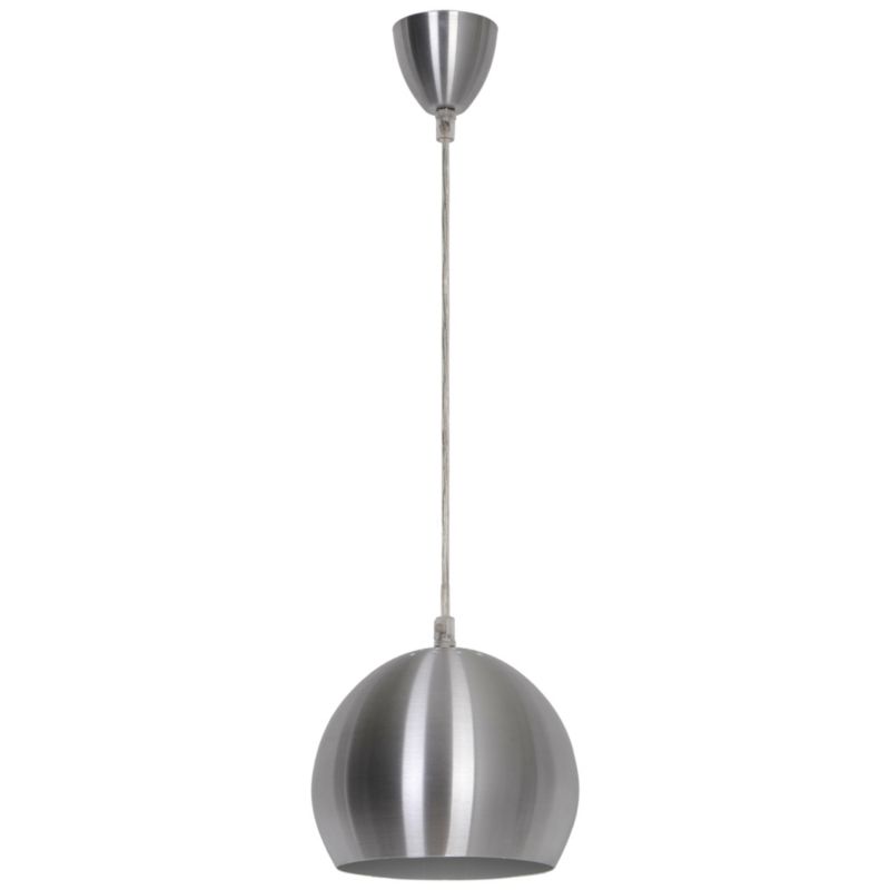 Lampa wisząca Globo 1-punktowa E27 aluminium