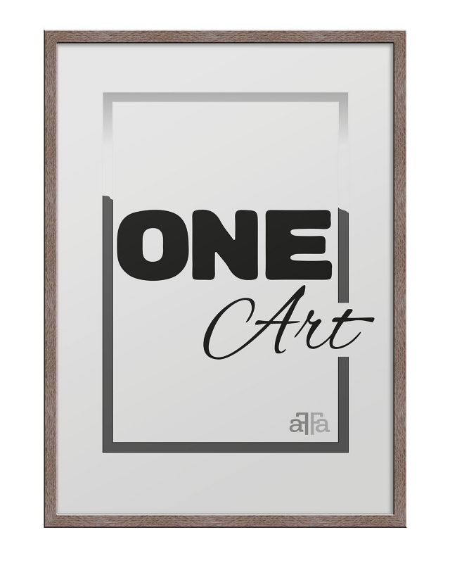 Ramka Hekla 50x70 (B2) MDF plakat sonoma truflowa 1szt.