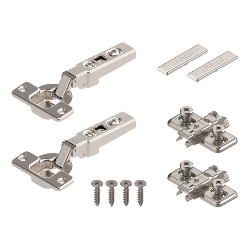 Zawias puszkowy Blum Clip nakładany 100 stopni 2 szt.