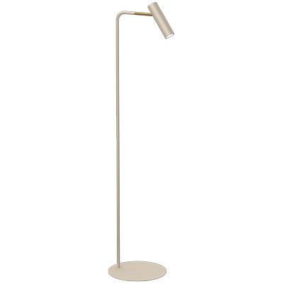 Lampa podłogowa stojąca Luminex Axion beżowo-złoty połysk nowoczesna 1 x GU10 x 8W wym: 159 x 34 x 34 cm - 1 szt.