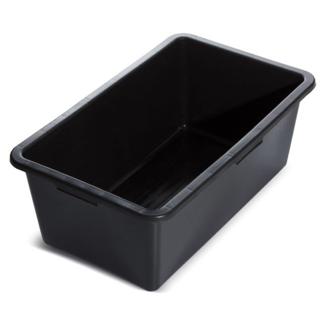 Kastra Prosperplast 40 l czarna prostokątna