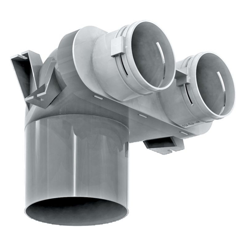 Skrzynka rozprężna Vents 2 x 75/125 mm