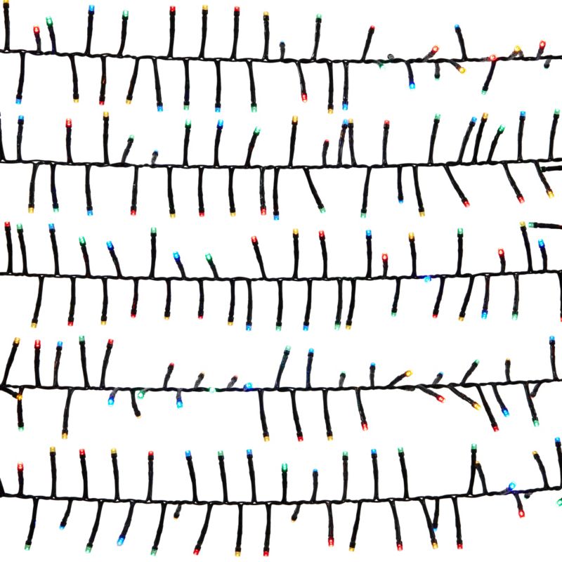 Lampki zewnętrzne 2000 LED multikolor