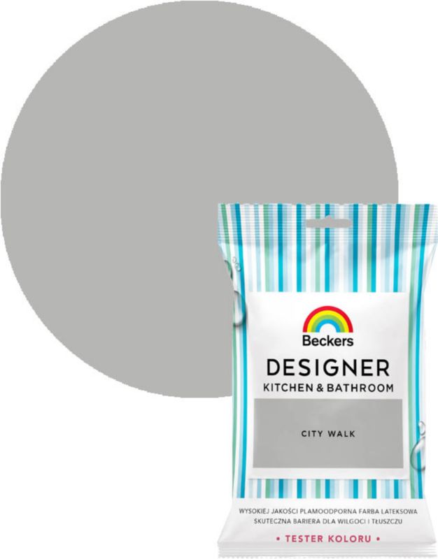 Tester farby kolorowej Beckers Designer Kitchen&Bathroom City Walk 0,05 l