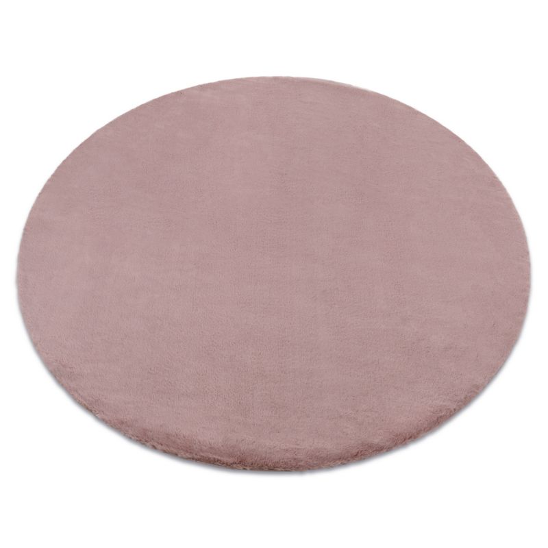 Dywan dla dzieci Bunny RugsX koło 80 cm róż C035 1 szt.