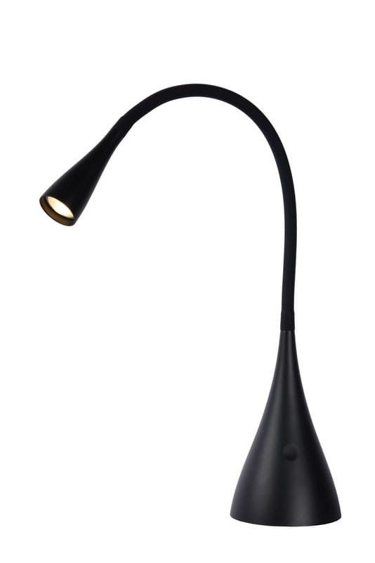 Lampka biurkowa Lucide Zozy czarna LED 3W 3000K 250lm IP20 wym: 48.5 x 11.2 x 11.2 cm tworzywo sztuczne - 1 szt.
