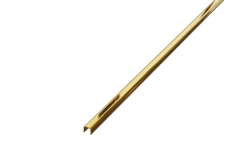 Profil metalowy C Lambro złoty połysk 1cm x 270cm 1 szt.