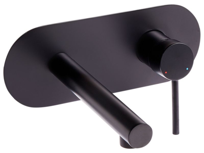 Bateria umywalkowa podtynkowa Clavijo Czarny 1 szt.