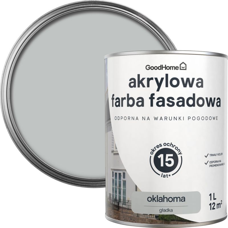 Farba elewacyjna GoodHome oklahoma 1 l