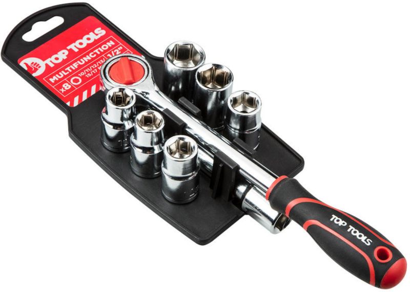 Zestaw kluczy nasadowych Top Tools 1/2" 8 szt.