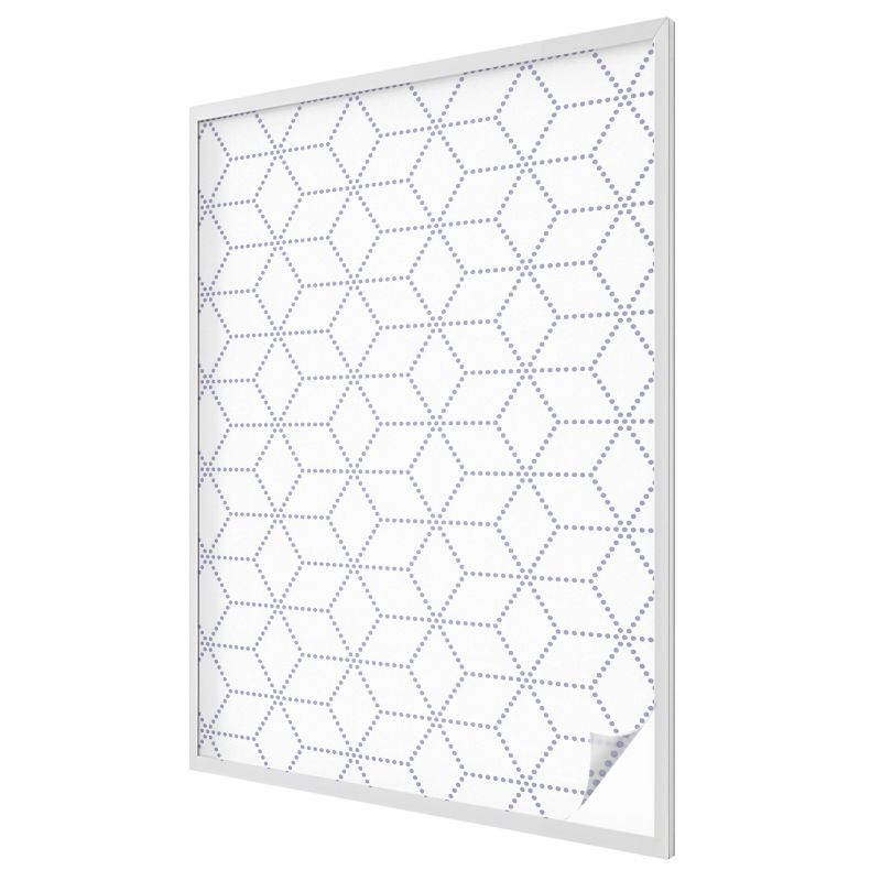 Folia Na Okno Wallfluent 100x146 cm Chroni Prywatność i Zapewnia Dyskrecję Delikatny geometryczny wzór kropkowany 1 rol.