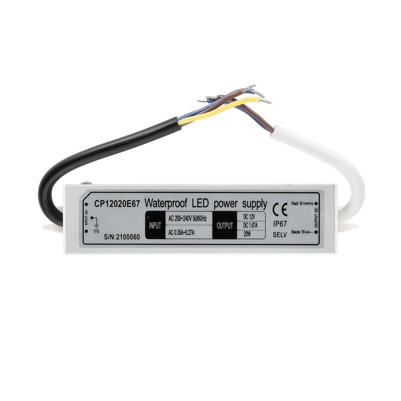 Zasilacz LED do taśmy LED Kobi 12V 20W 1,67A IP67 1szt.