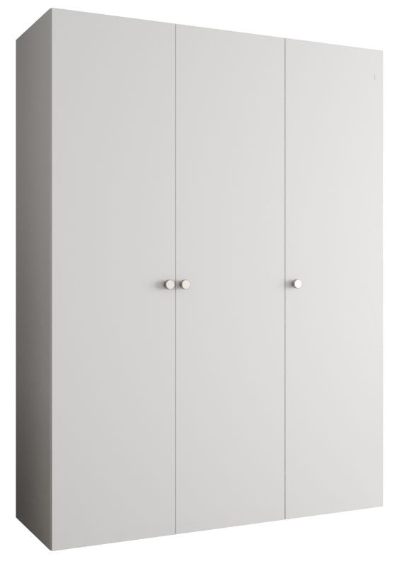 Szafa uchylna Abiks PARMA 1 150 wys. 202 cm Biały + u. Srebrny 1 szt