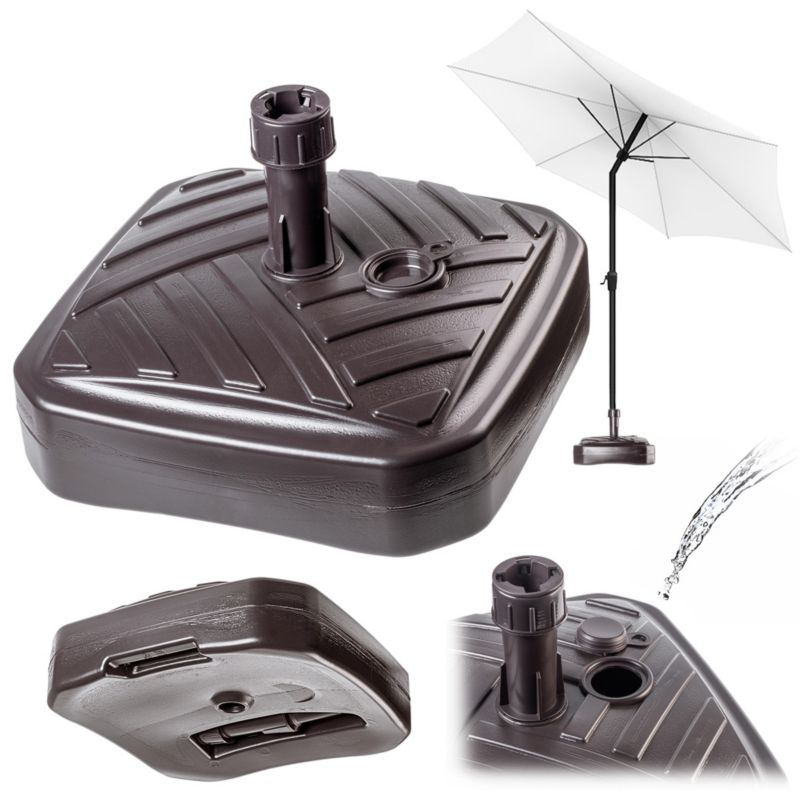 Podstawa Parasola KADAX Stojak Pod Parasol Ogrodowy Kwadratowy 39cm Obciążnik 1szt.