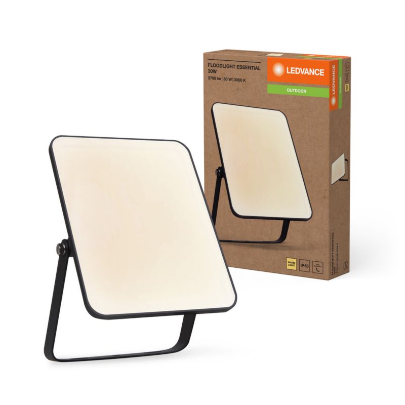 Naświetlacz LED Ledvance Reflektor Zewnętrzny Lampa 30W 2550lm 3000K IP65 Czarny 1 szt.