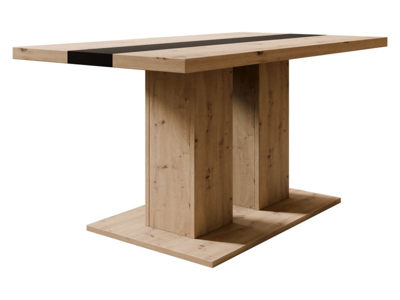 Stolik kawowy MIRJAN 24 Boston dąb artisan / czarny 1 szt.