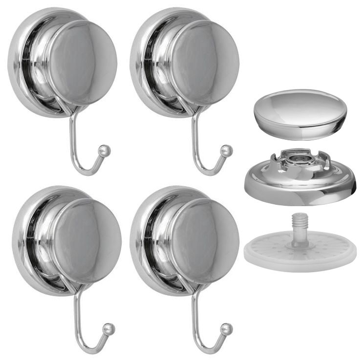 Wieszak łazienkowy GAVI Yoka Home na przyssawkę uchwyt na ręcznik 4 szt - 1 szt.