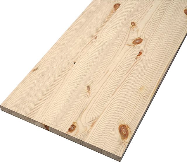 Półka sosnowa sękata Eurotaxpol 18 x 600 x 800 mm 1 szt.