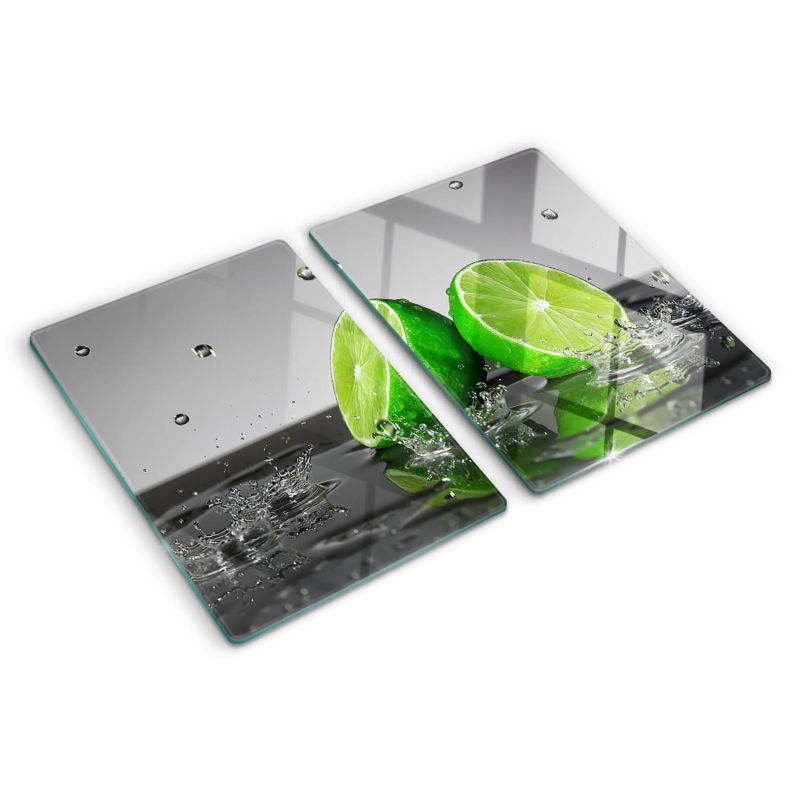 Deska szklana Tulup 2x40x52 cm Zielona Kropla 1 szt.