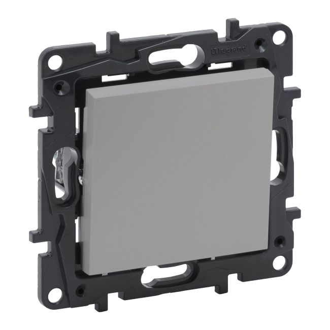 Łącznik schodowy pojedynczy Legrand Niloe Step aluminium