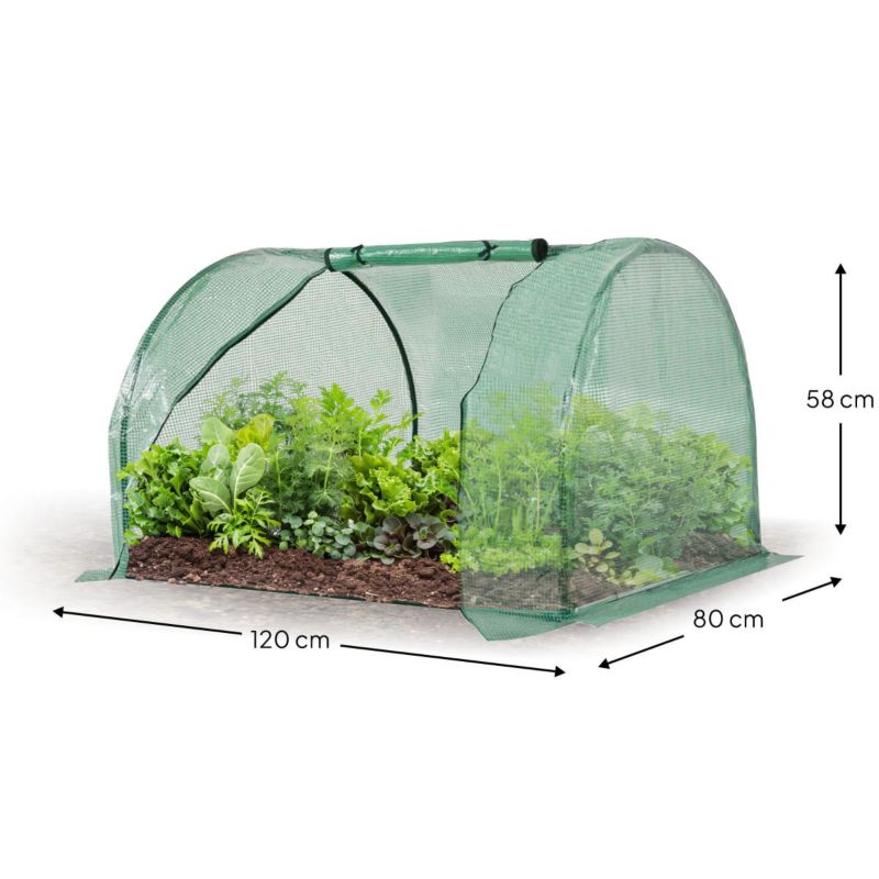 Mini szklarnia 120 x 80 x 58 cm - 1 szt.