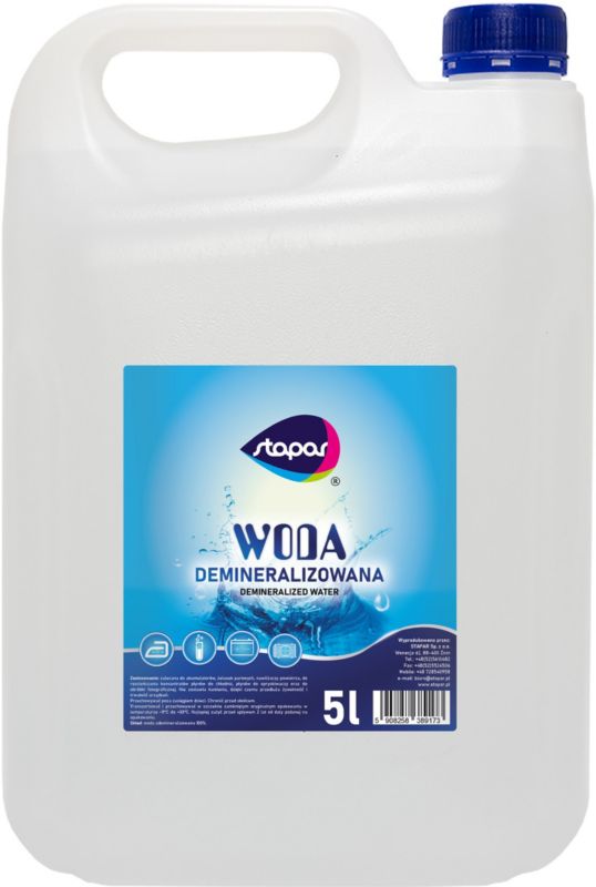 Woda demineralizowana Stapar 5 l