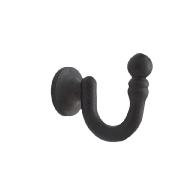 Haczyk do upinania czarny matowy