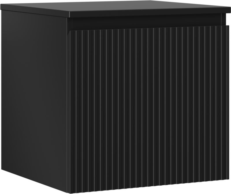 Szafka podumywalkowa Mexen Rivel czarny mat 50 cm 1 szuflada 1 szt.