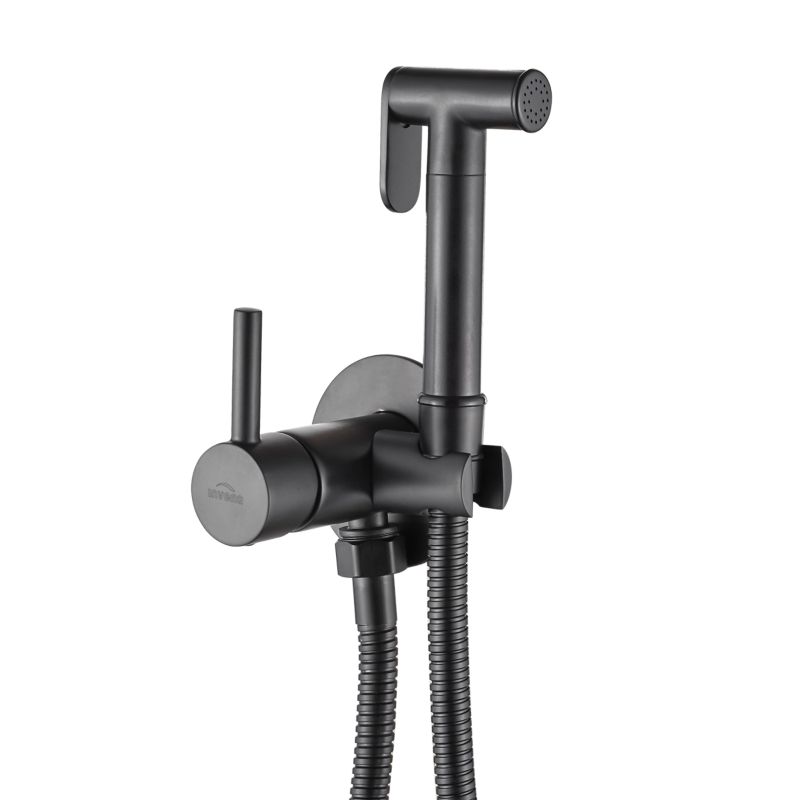 Bateria bidetowa podtynkowa Invena czarny 1 szt.