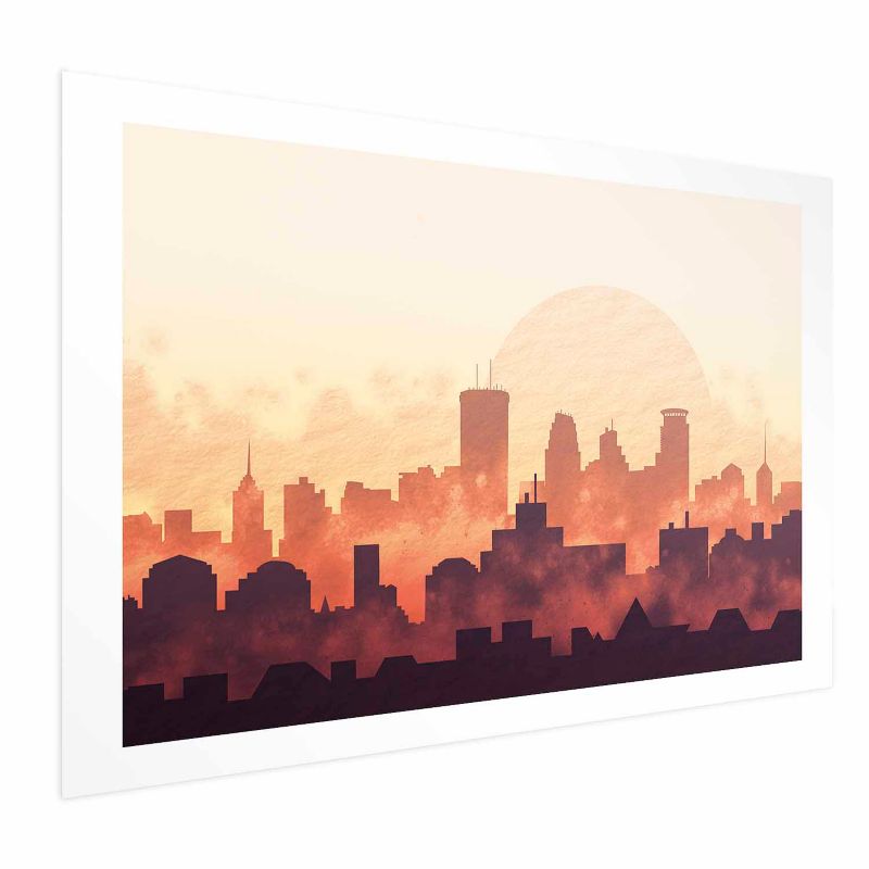 Plakat Artgeist Żar miasta 90x60 cm bez ramy z marginesem 1 szt