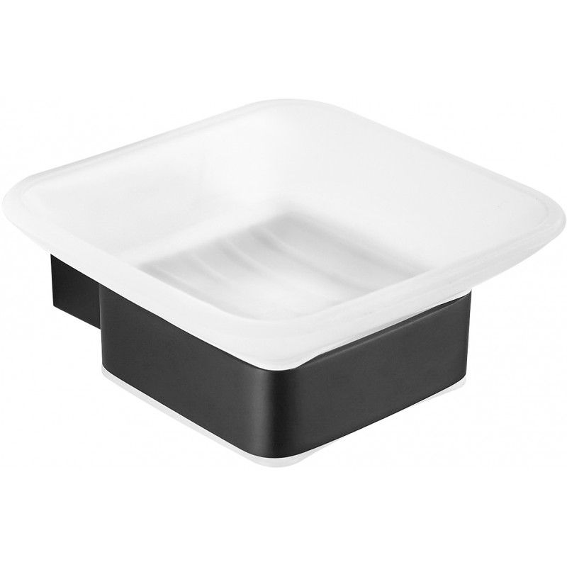 Mydelniczka ścienna Mexen Pavo czarna 10,5x5 cm 1 szt.