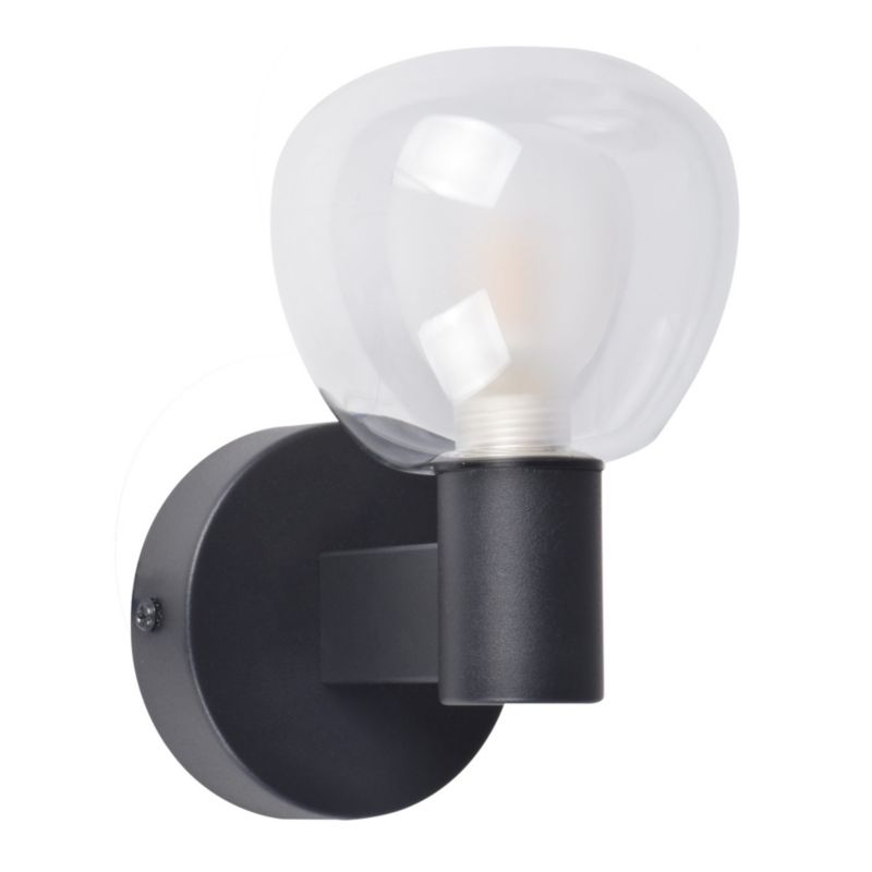 Kinkiet Sanico Goldlux POLA 1 ścienny 1xG9 czarny IP44 - 1 szt.