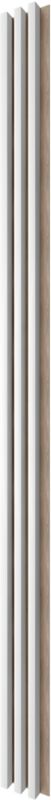 Panel lamelowy ścienny Stegu Linea MDF 275 x 17,6 cm biały / dąb