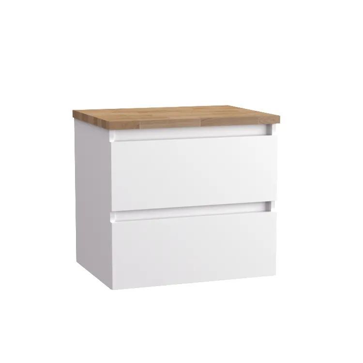 Komoda łazienkowa KROFAM ARCO 60 cm biały połysk z szufladami 1 szt.