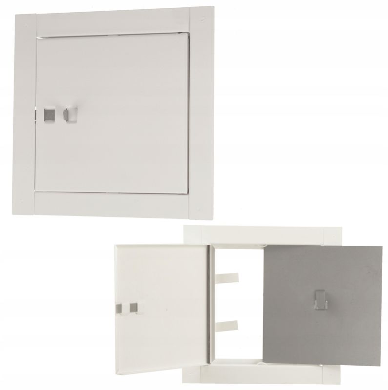 Drzwiczki Kominowe FEINZ Rewizyjne Z Wkładem 14X14 Białe 1 szt.