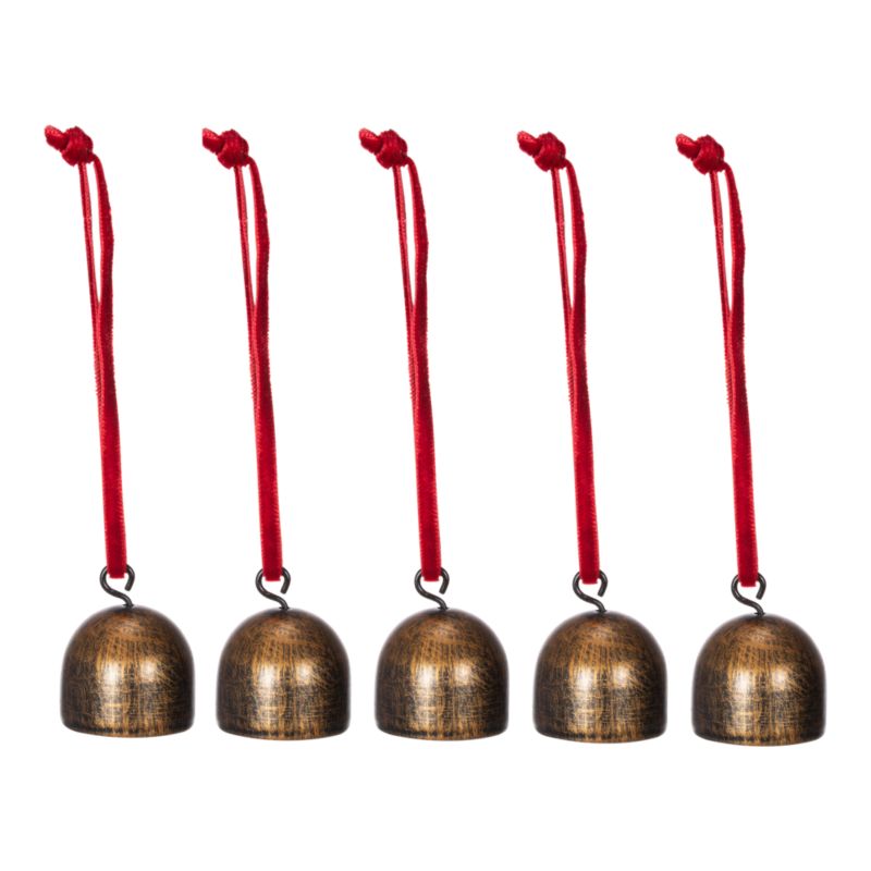 Ozdoba dzwoneczki 5 sztuk