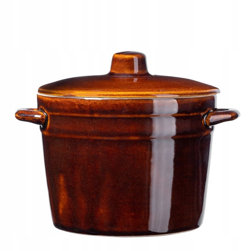 Garnek KADAX Do Kiszenia Na Smalec Kamionkowy 2,5L 1szt.