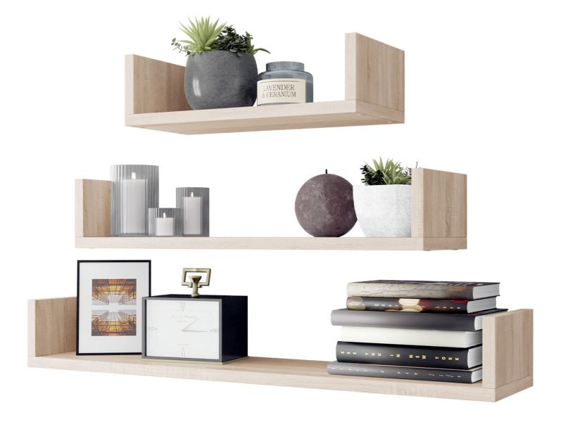 Półki MIRJAN 24 Trio 004 dąb sonoma 1 szt.