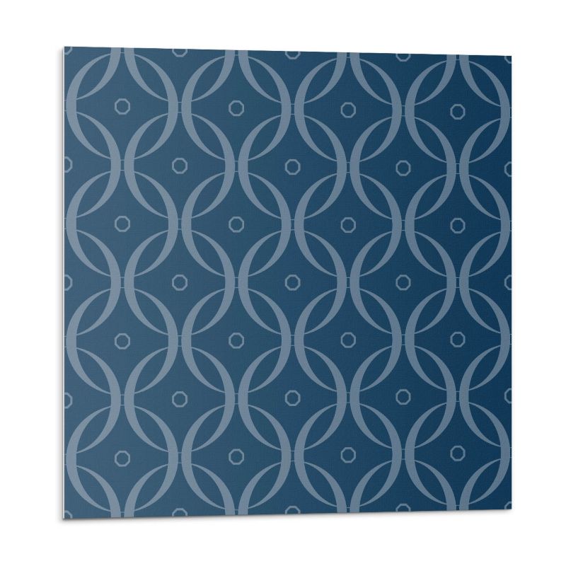 Kafelki samoprzylepne Wallfluent 30x30 cm Wzór linii z okręgami 9 szt.