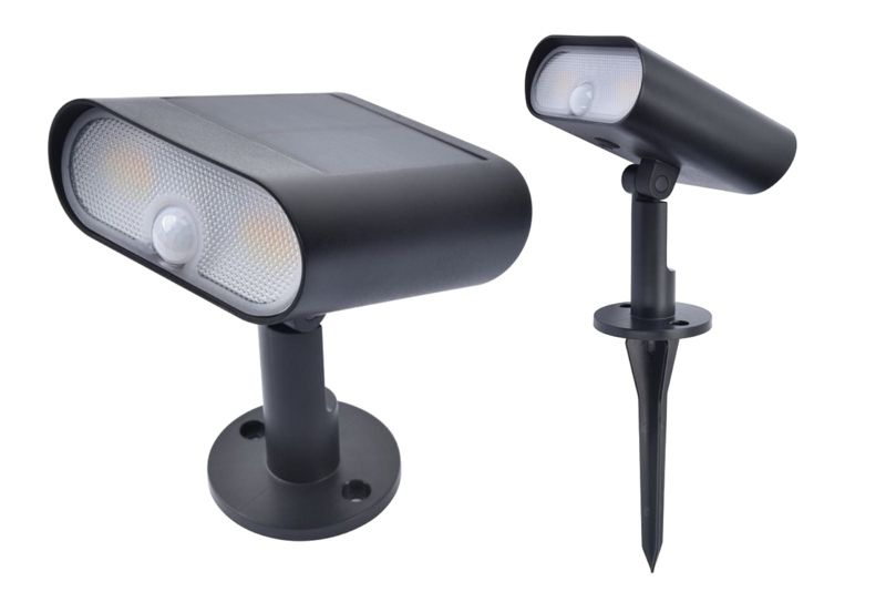 Lampa gruntowa wbijana Lutec Ginbo czarna LED 7W 2600K-6000K 500lm IP44 wym: 8,6 x 10,9 x 15,5 cm tworzywo sztuczne - 1 szt.