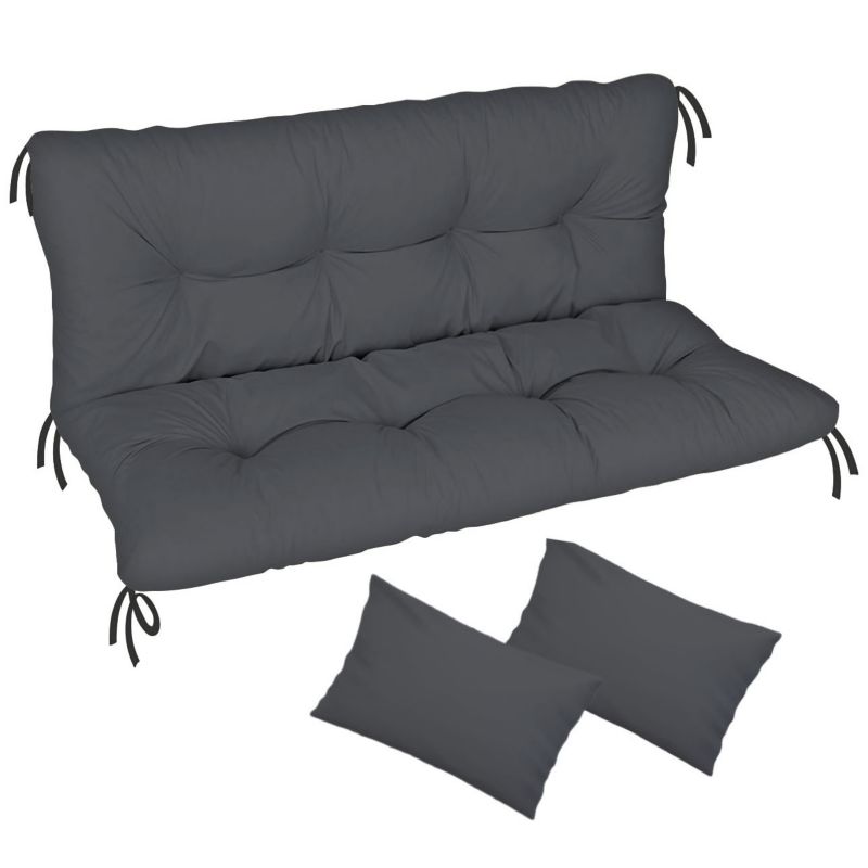 Poduszka materac na huśtawkę Comfort FEROCITY Grafit 100x50x50 1 szt.