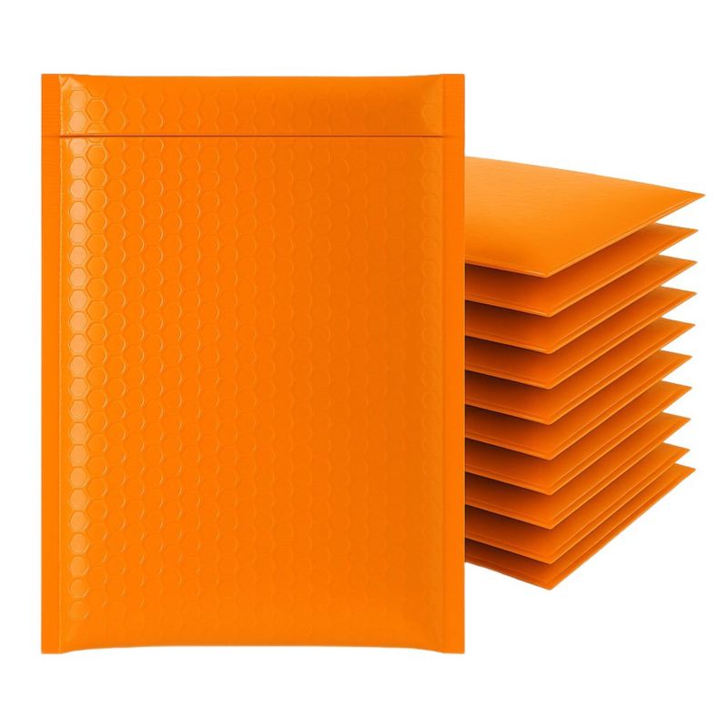 Koperty bąbelkowe Neopak metaliczne 230x324mm Pomarańczowe 100 szt.