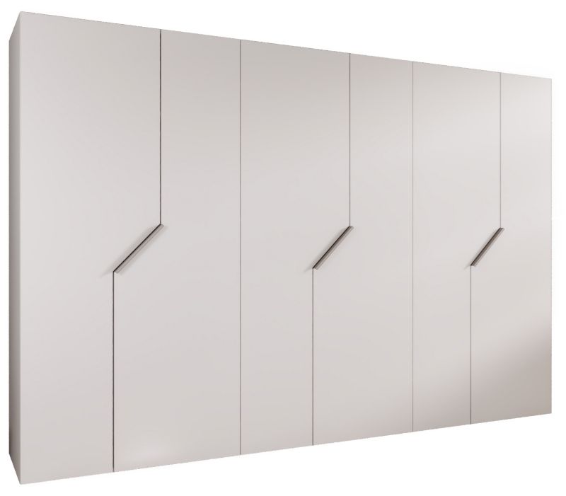 Szafa uchylna otwierana Abiks ANDREW 1 300 wys 202 cm Biały + Kaszmir 1 szt