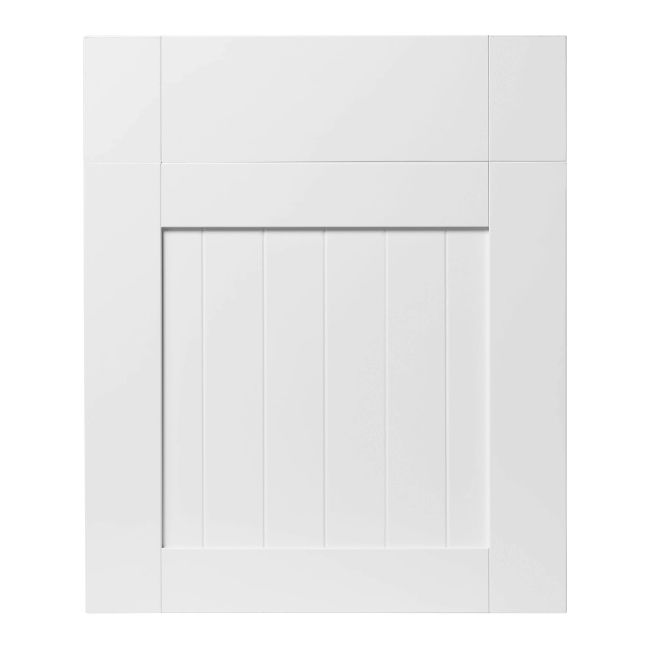 Front kuchenny do szafki z szufladą GoodHome Alpinia 60 cm biały mat