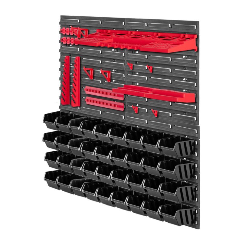 Tablica Narzędziowa KADAX Ścianka Warsztatowa 78x78 cm 59el Warsztat Garaż Kuwety 1szt.