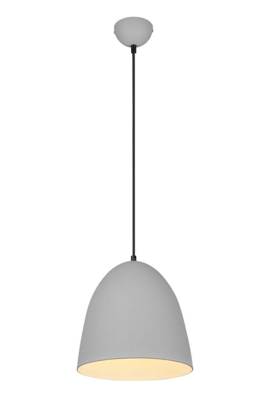 Lampa wisząca RL Tilda 2259 szara szerokość 25 cm 1xE27 x 1 szt.