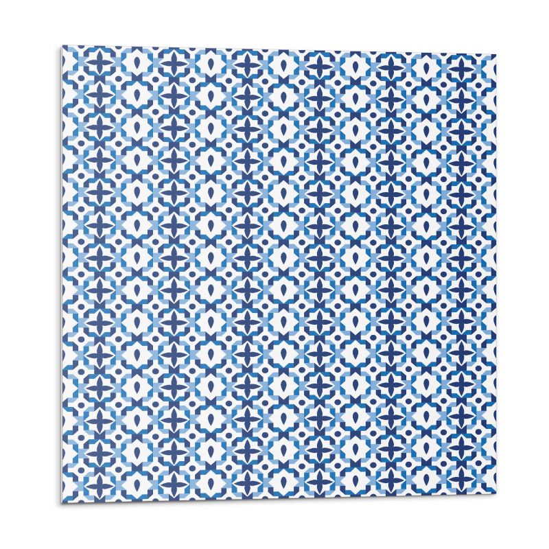 Kafelki samoprzylepne Wallfluent 30x30 cm Geometria w kwiatowych kształtach 9 szt.