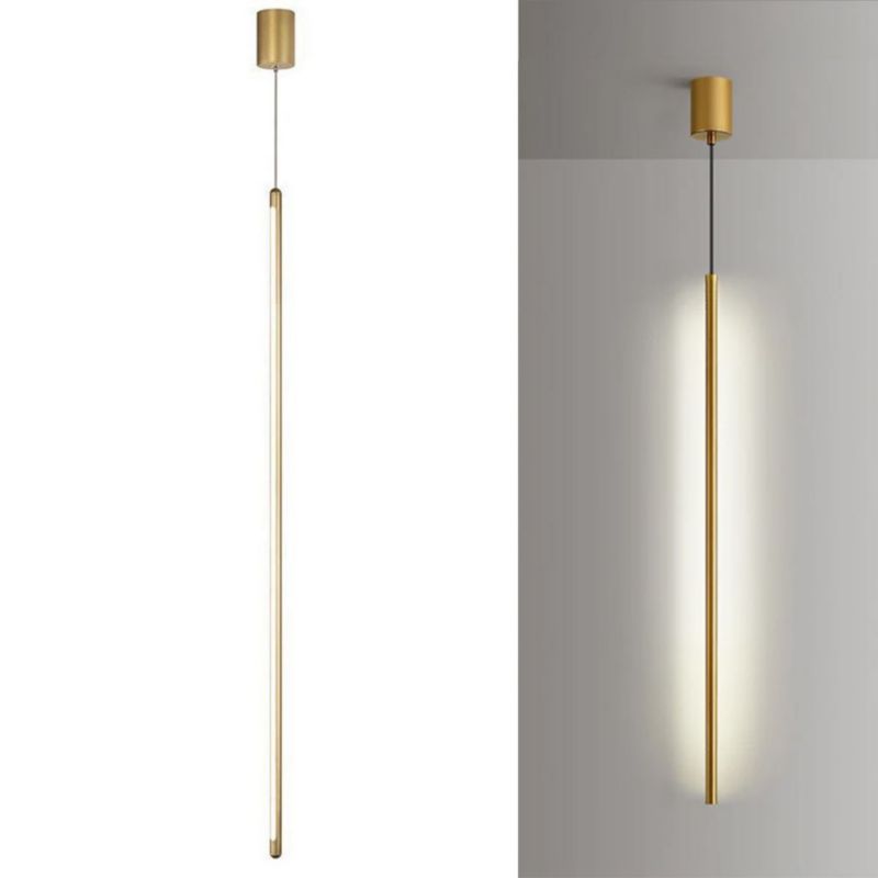 Lampa Sufitowa Wisząca Toolight Led App1414-C Złoty