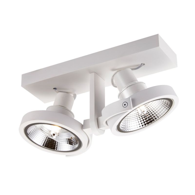 Lampa sufitowa Zuma Line Master biała Listwa z lampami 2 x ES111 x 15W wym: 15 x 29 x 8 cm - 1 szt.